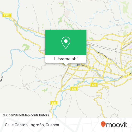 Mapa de Calle Canton Logroño
