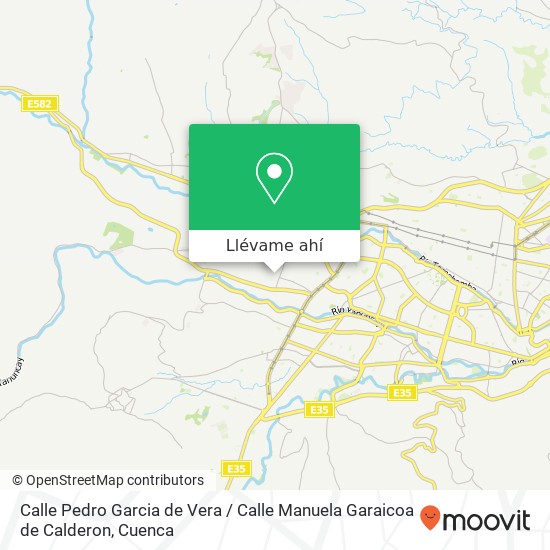 Mapa de Calle Pedro Garcia de Vera / Calle Manuela Garaicoa de Calderon