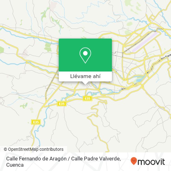 Mapa de Calle Fernando de Aragón / Calle Padre Valverde