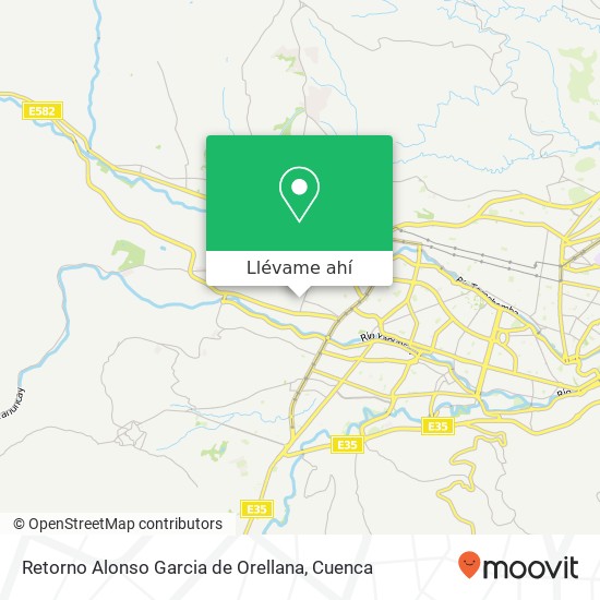 Mapa de Retorno Alonso Garcia de Orellana