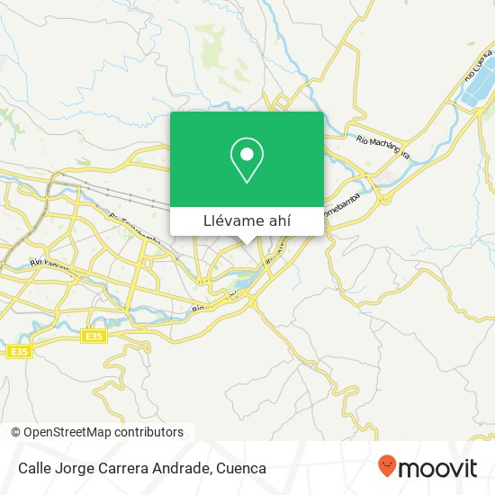 Mapa de Calle Jorge Carrera Andrade