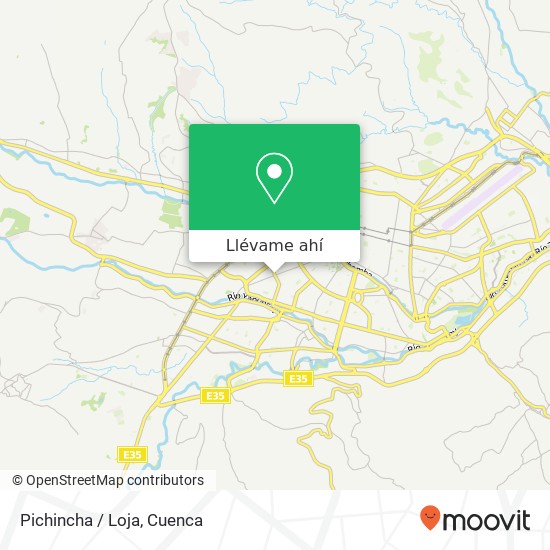 Mapa de Pichincha / Loja