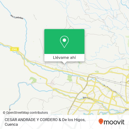 Mapa de CESAR ANDRADE Y CORDERO & De los Higos