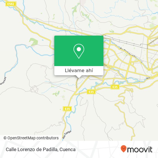 Mapa de Calle Lorenzo de Padilla