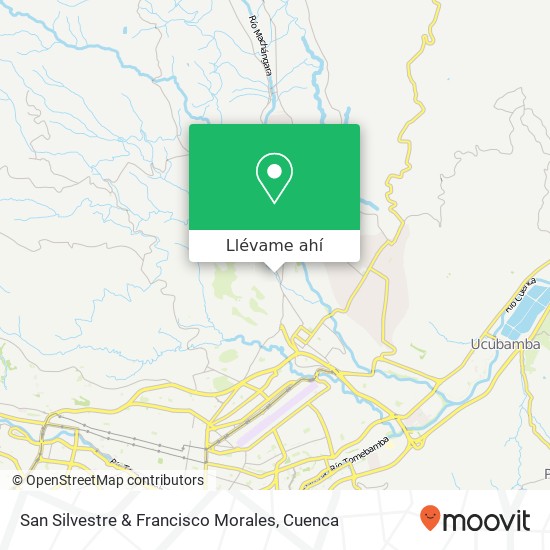 Mapa de San Silvestre & Francisco Morales