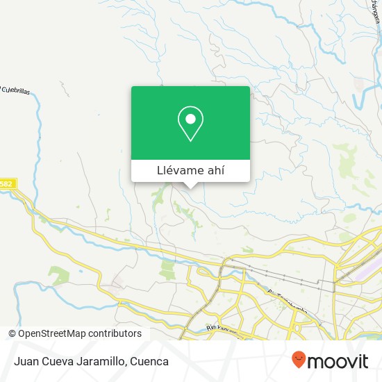 Mapa de Juan Cueva Jaramillo