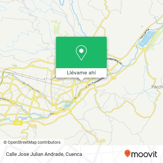 Mapa de Calle Jose Julian Andrade