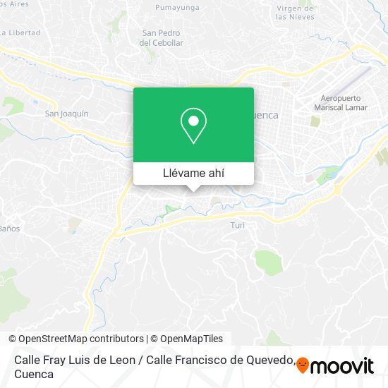 Mapa de Calle Fray Luis de Leon / Calle Francisco de Quevedo