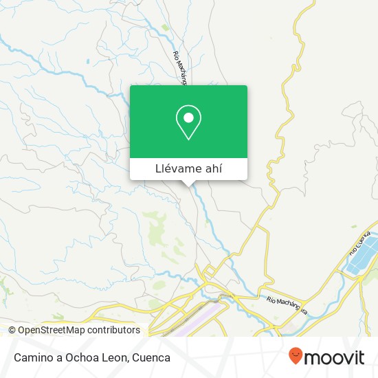 Mapa de Camino a Ochoa Leon