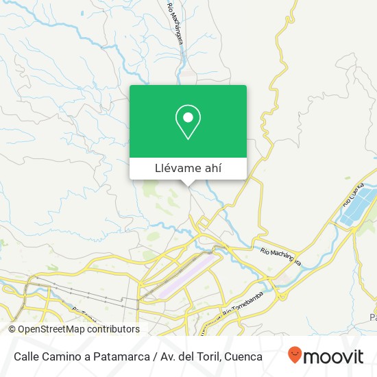 Mapa de Calle Camino a Patamarca / Av. del Toril
