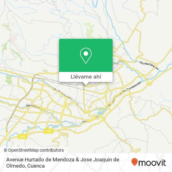 Mapa de Avenue Hurtado de Mendoza & Jose Joaquin de Olmedo