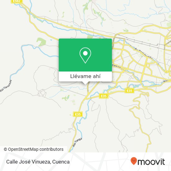 Mapa de Calle José Vinueza