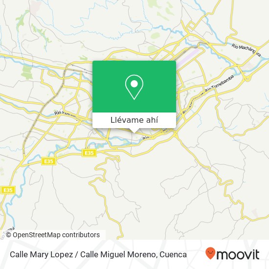 Mapa de Calle Mary Lopez / Calle Miguel Moreno