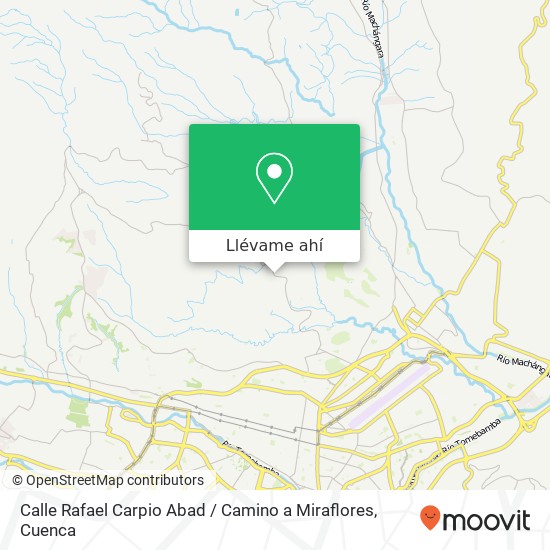 Mapa de Calle Rafael Carpio Abad / Camino a Miraflores