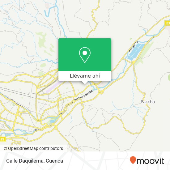 Mapa de Calle Daquilema
