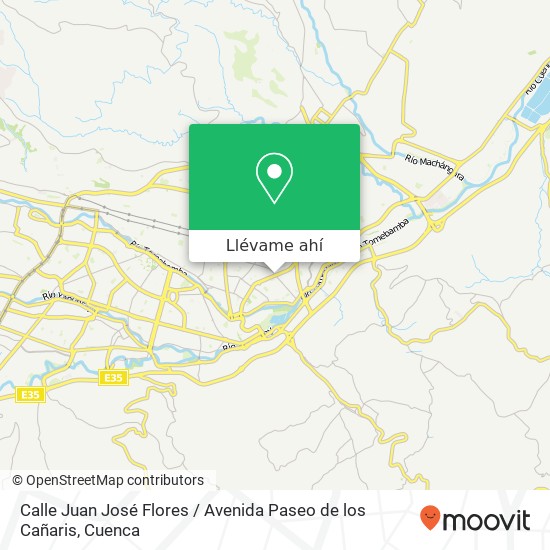 Mapa de Calle Juan José Flores / Avenida Paseo de los Cañaris