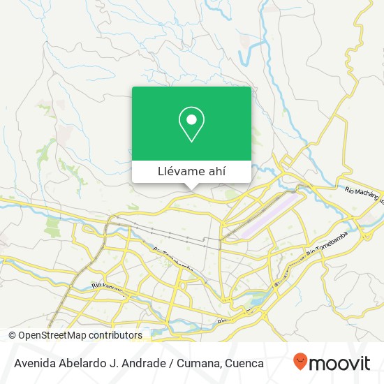 Mapa de Avenida Abelardo J. Andrade / Cumana