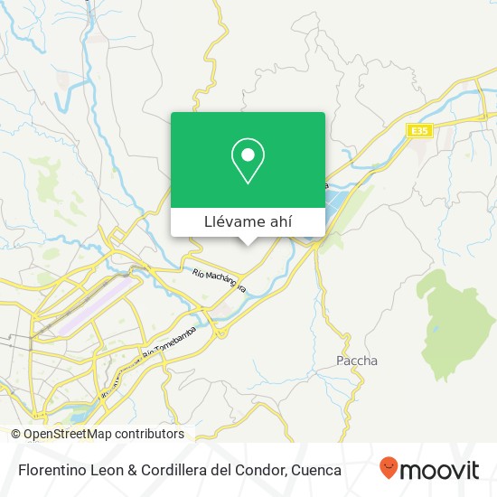 Mapa de Florentino Leon & Cordillera del Condor
