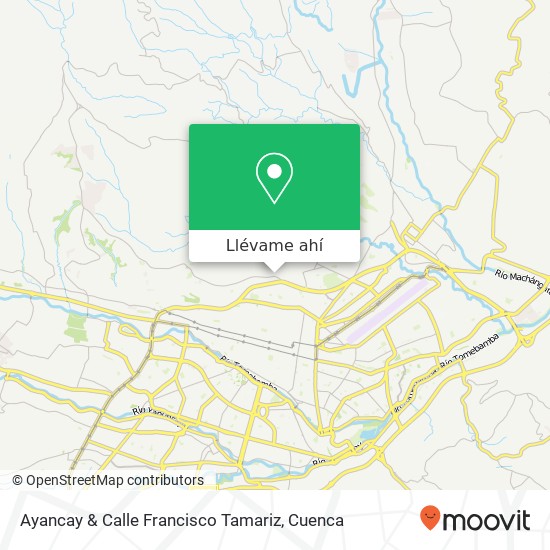 Mapa de Ayancay & Calle Francisco Tamariz