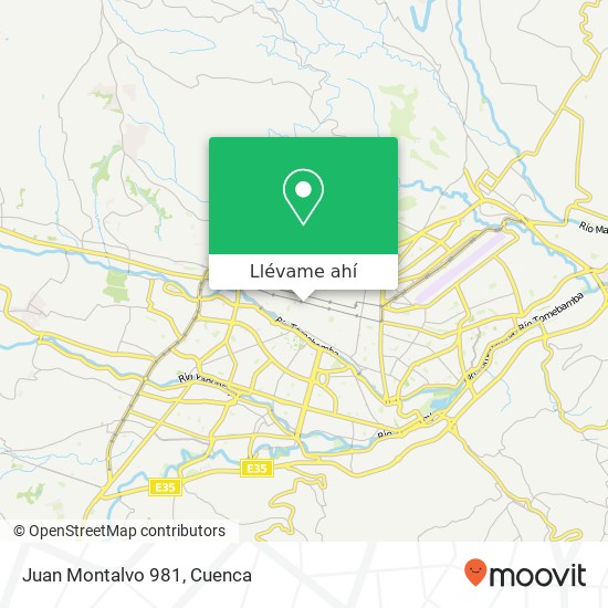 Mapa de Juan Montalvo 981