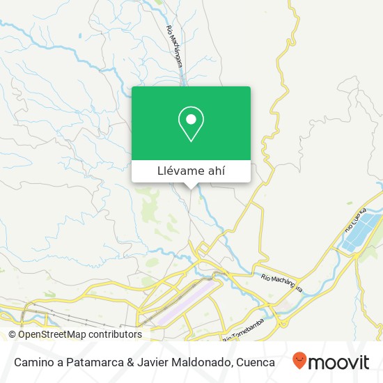 Mapa de Camino a Patamarca & Javier Maldonado