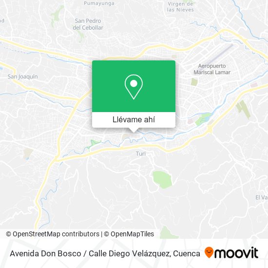 Mapa de Avenida Don Bosco / Calle Diego Velázquez