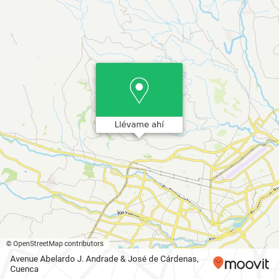 Mapa de Avenue Abelardo J. Andrade & José de Cárdenas