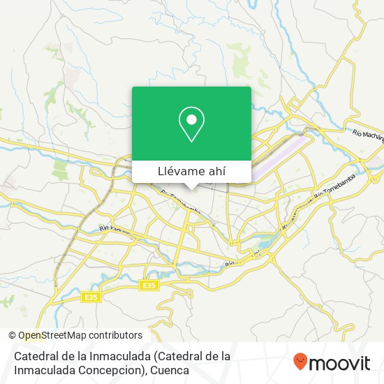 Mapa de Catedral de la Inmaculada