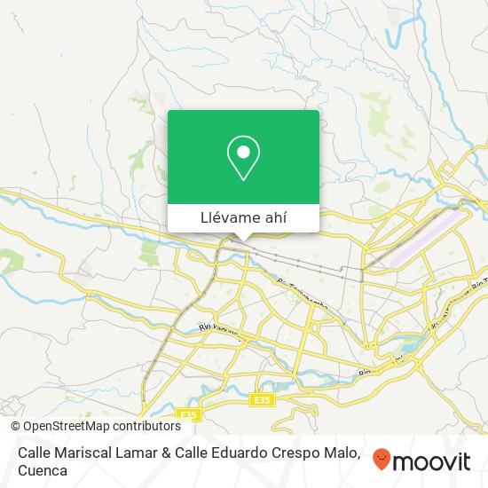 Mapa de Calle Mariscal Lamar & Calle Eduardo Crespo Malo