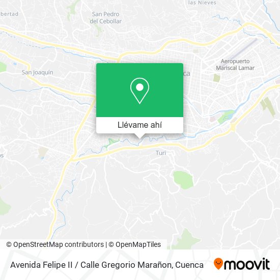 Mapa de Avenida Felipe II / Calle Gregorio Marañon