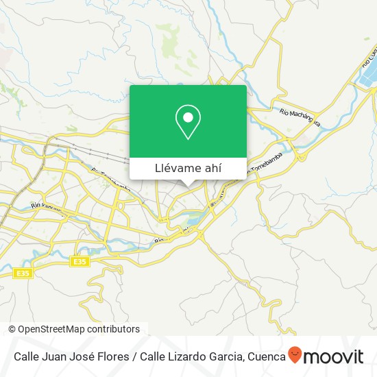 Mapa de Calle Juan José Flores / Calle Lizardo Garcia