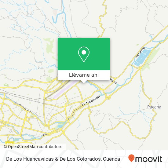 Mapa de De Los Huancavilcas & De Los Colorados