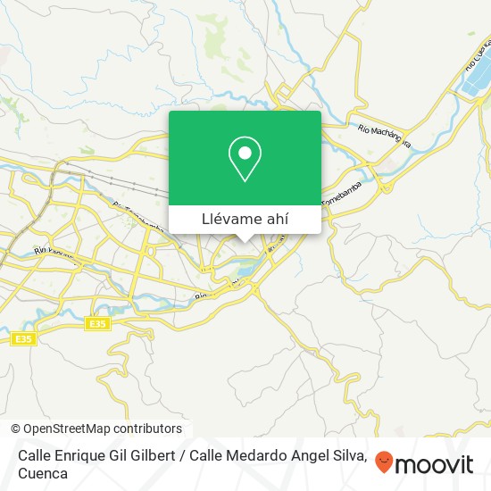 Mapa de Calle Enrique Gil Gilbert / Calle Medardo Angel Silva