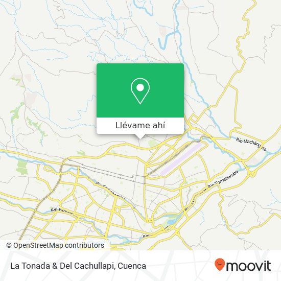 Mapa de La Tonada & Del Cachullapi