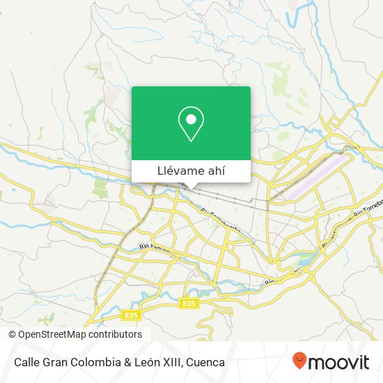Mapa de Calle Gran Colombia & León XIII