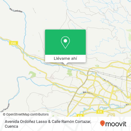 Mapa de Avenida Ordóñez Lasso & Calle Ramón Cortazar