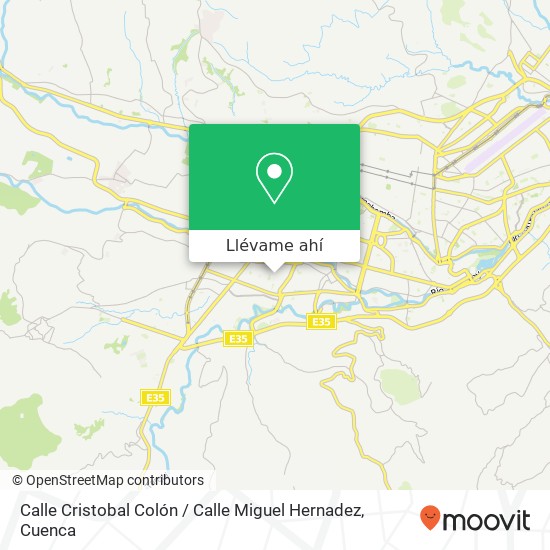 Mapa de Calle Cristobal Colón / Calle Miguel Hernadez