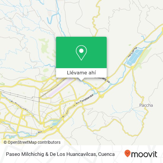 Mapa de Paseo Milchichig & De Los Huancavilcas