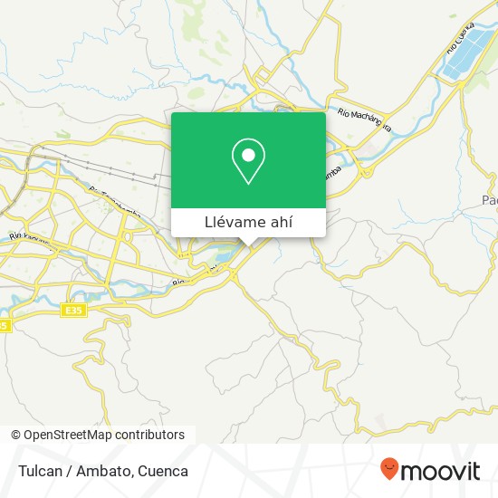 Mapa de Tulcan / Ambato