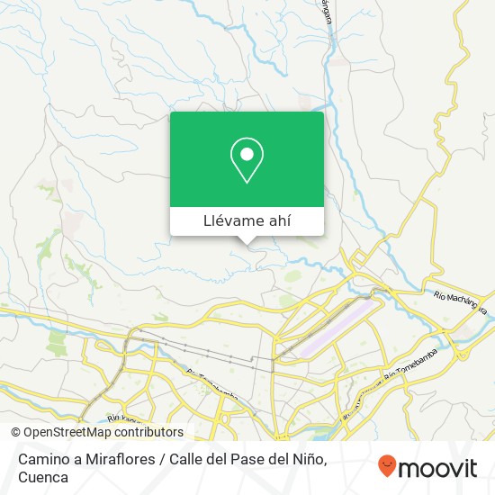 Mapa de Camino a Miraflores / Calle del Pase del Niño