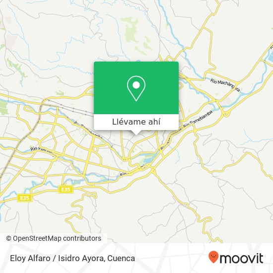 Mapa de Eloy Alfaro / Isidro Ayora