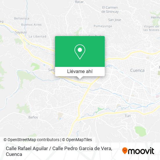 Mapa de Calle Rafael Aguilar / Calle Pedro Garcia de Vera