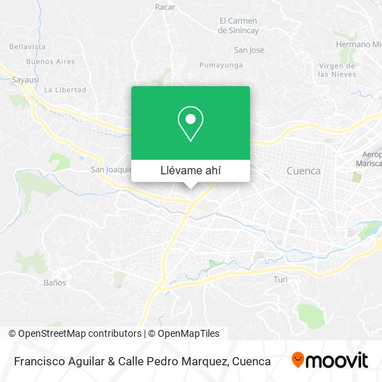 Mapa de Francisco Aguilar & Calle Pedro Marquez
