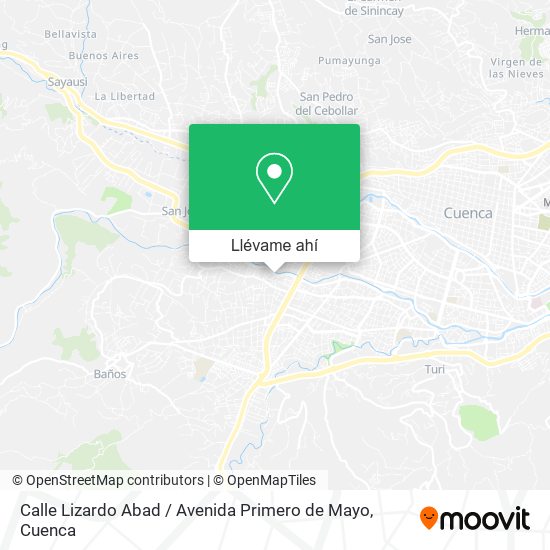 Mapa de Calle Lizardo Abad / Avenida Primero de Mayo