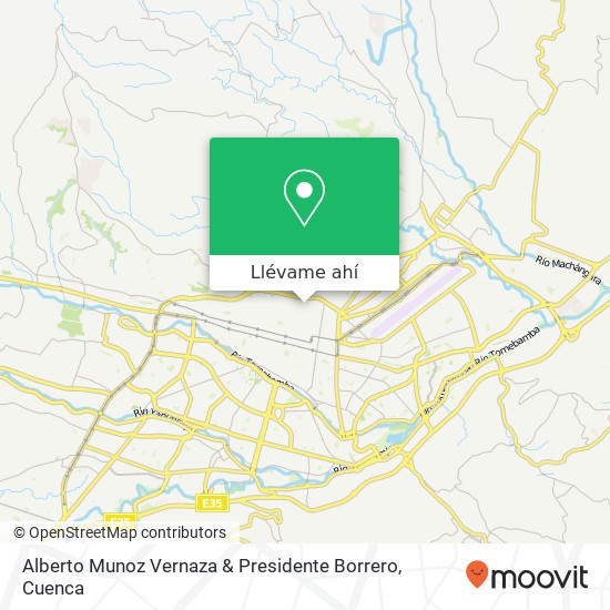 Mapa de Alberto Munoz Vernaza & Presidente Borrero