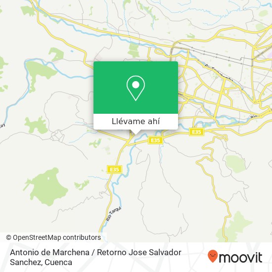 Mapa de Antonio de Marchena / Retorno Jose Salvador Sanchez