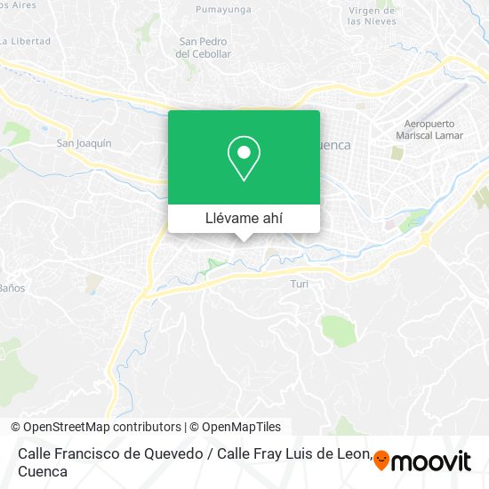 Mapa de Calle Francisco de Quevedo / Calle Fray Luis de Leon