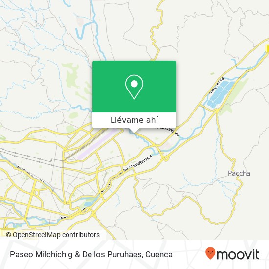 Mapa de Paseo Milchichig & De los Puruhaes