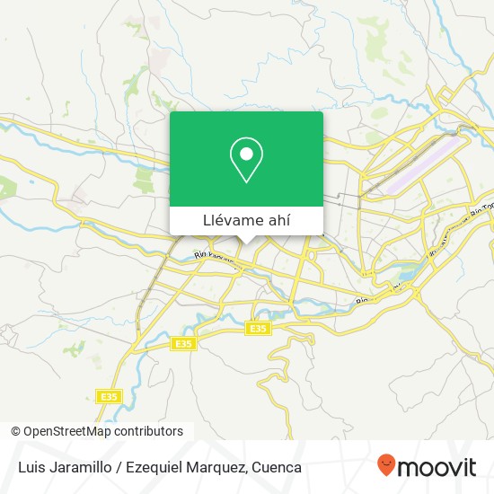 Mapa de Luis Jaramillo / Ezequiel Marquez