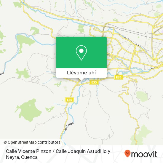Mapa de Calle Vicente Pinzon / Calle Joaquin Astudillo y Neyra
